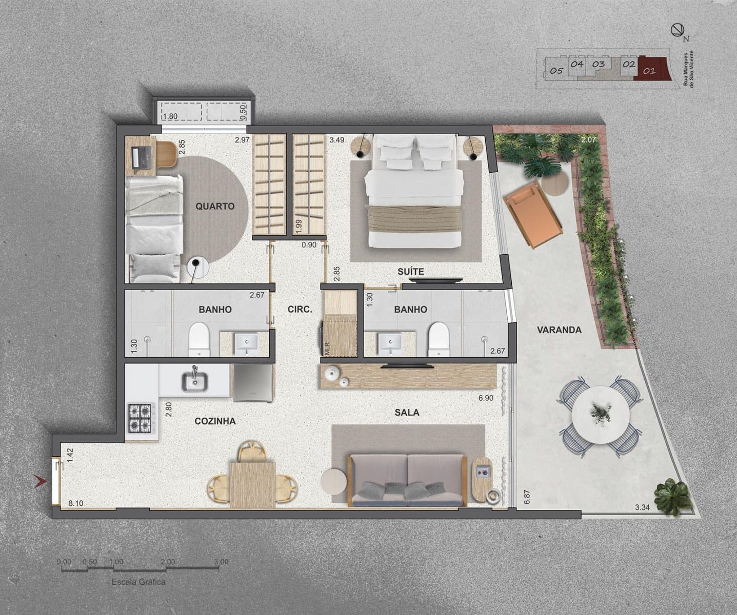 Planta 1
