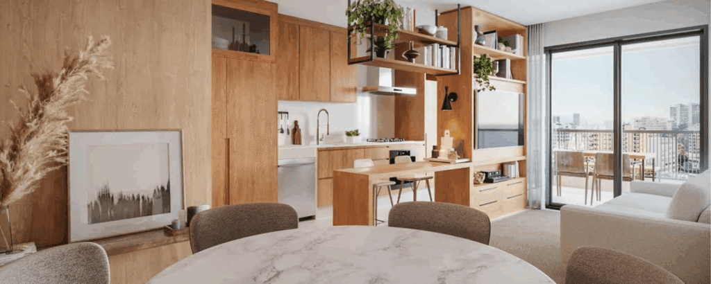 Investimento 2 dormitórios Botafogo Real Grandeza 274 na planta