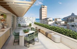 Studios na Rua Paul Redfern 40 Ipanema