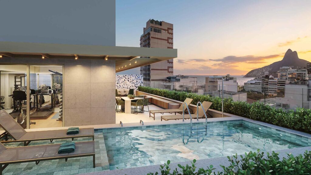 Studios Garden Be In Rio Paul Redfern Ipanema na Planta no RJ