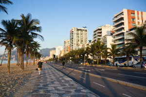 Garden de luxo perto da Praça General Osório metragens e fluxo