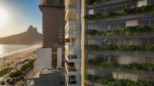 Novo residencial frente mar no quadrilátero premium de Ipanema